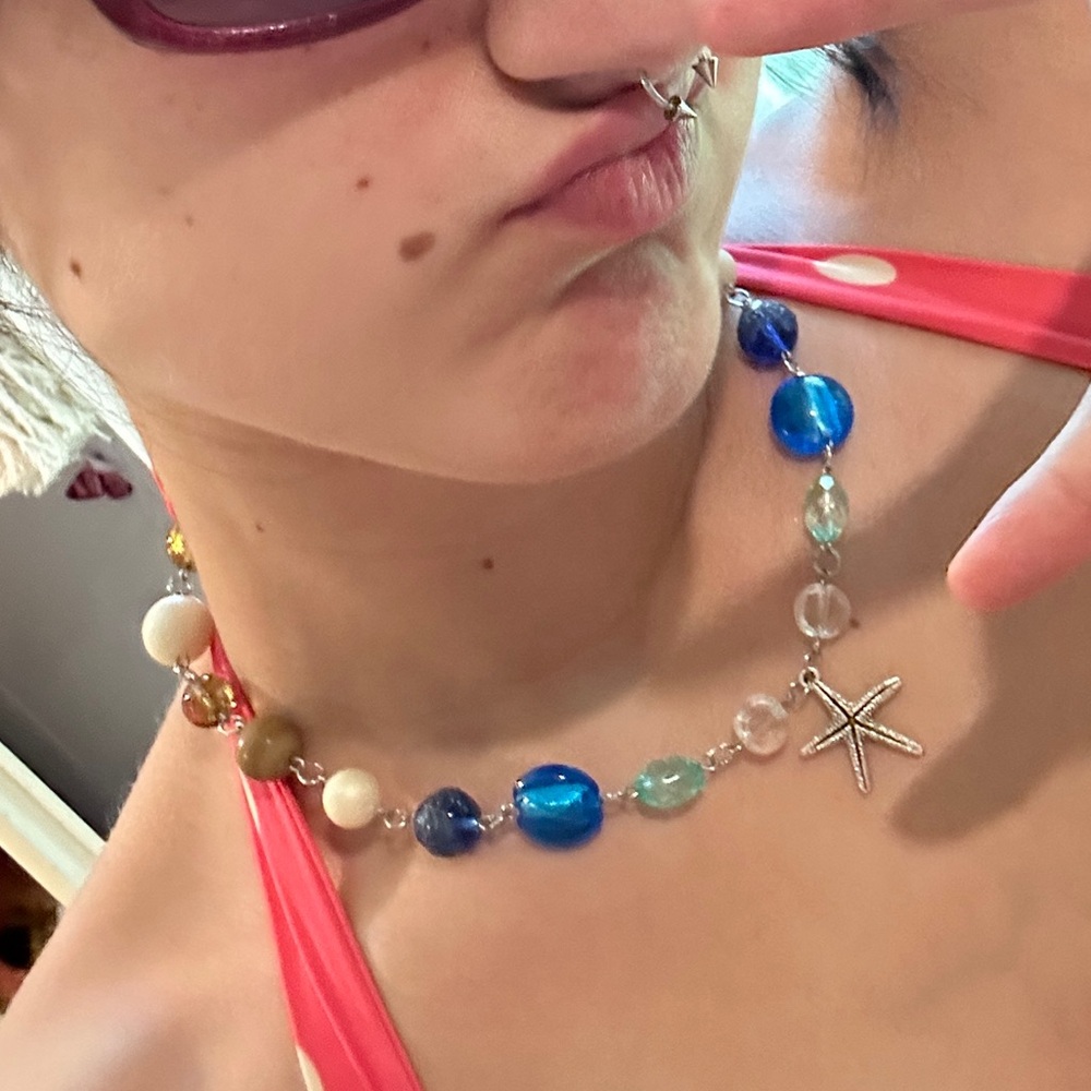 Handmade beachy necklace